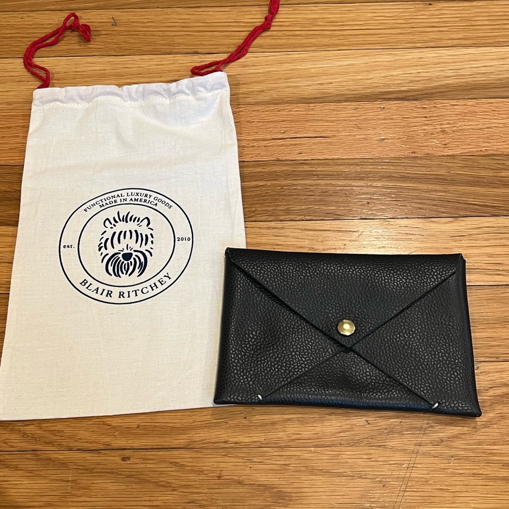 Blair Ritchey Origami Envelope in Black